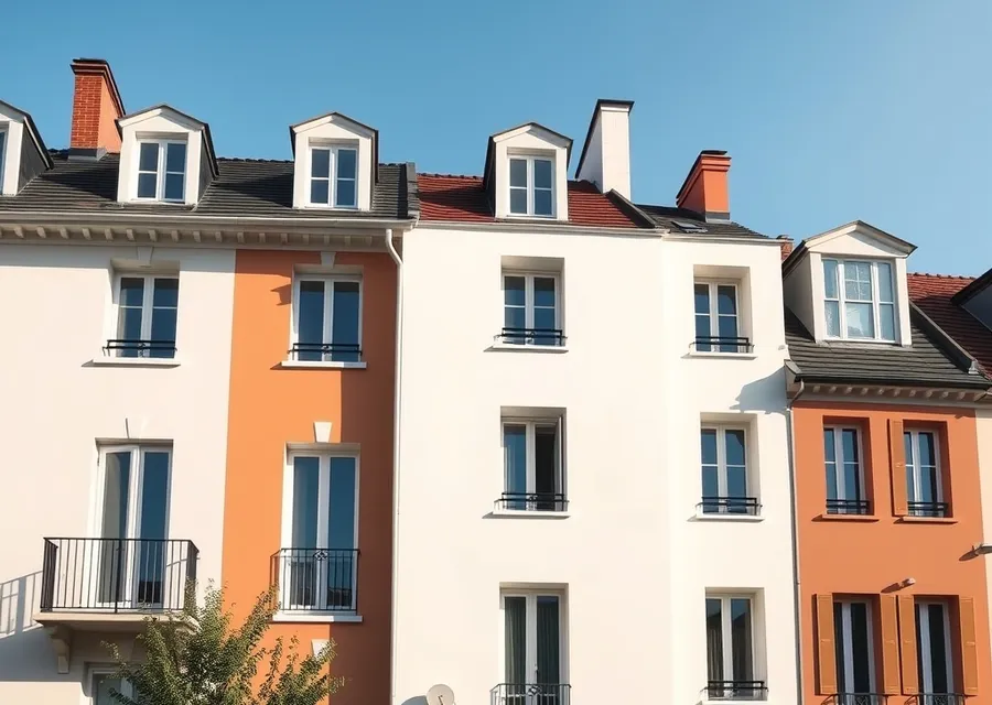 Façade rénovée par un artisan peintre en Haute-Garonne
